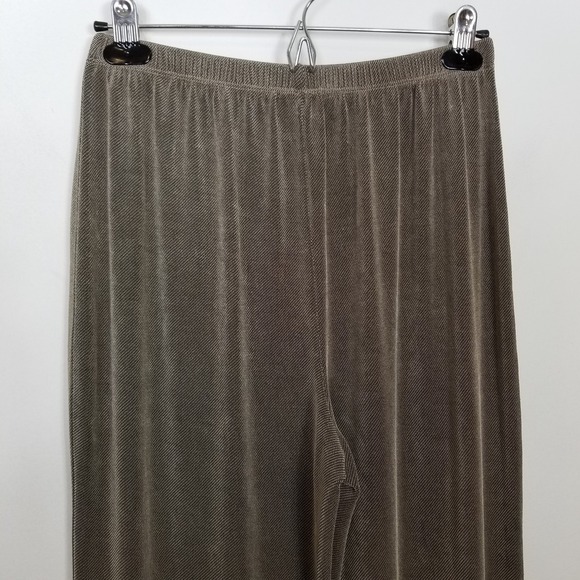 Citiknits Women Cardigan Pants 2 Ps Set Sz M Petite Open Front Stretch Abstract - Picture 14 of 16